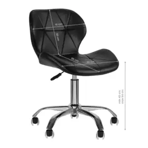 DELOVNI KOZMETIČNI STOL QS-06 - ČRN